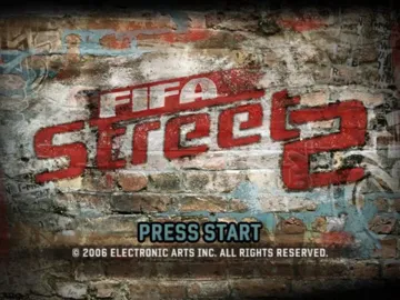 FIFA Street 2 (USA) screen shot title